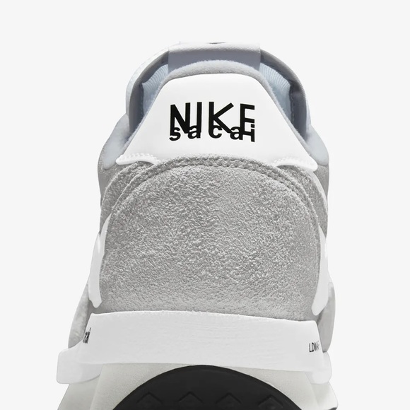 🎉Nike x Sacai x Fragment LDWaffle Sneaker Ltd Ed. Grey/White Men 9/Women 10.5 - Picture 4 of 16